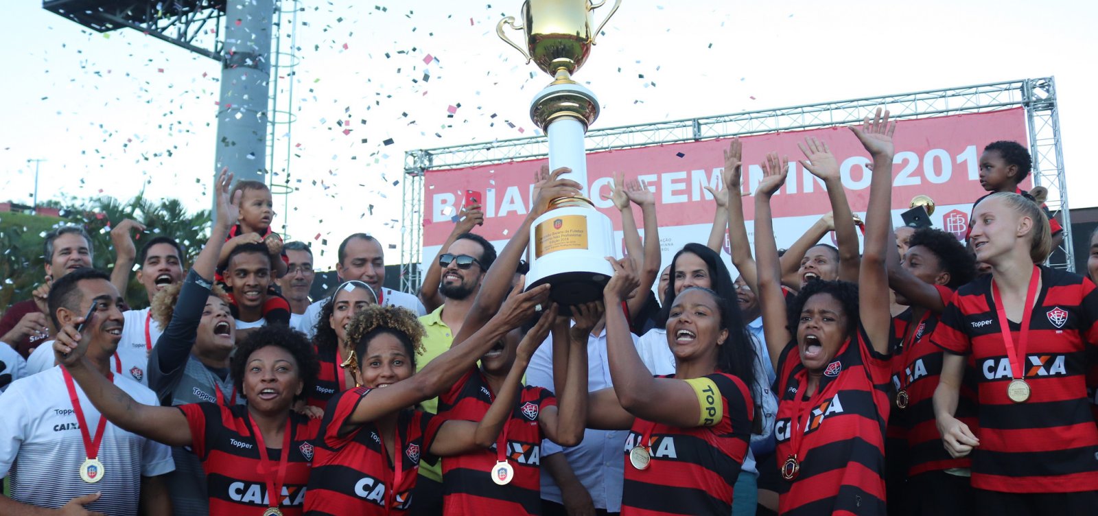 Vitória vence Lusaca e se torna bicampeão baiano de futebol feminino