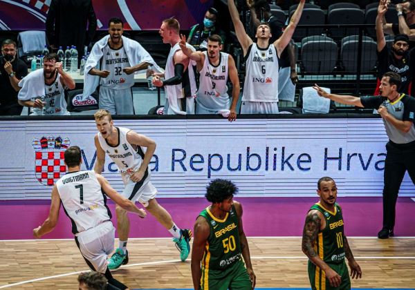 Brasil perde na final para a Alemanha e está fora de Tóquio