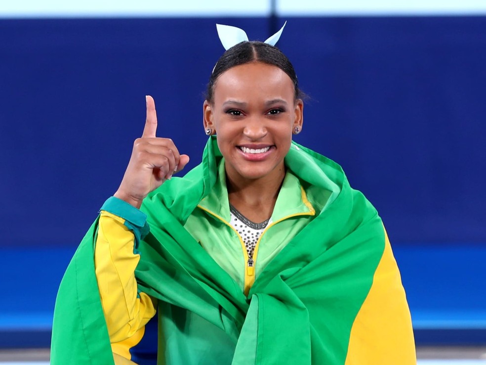 Rebeca Andrade é ouro nas Olimpíadas
