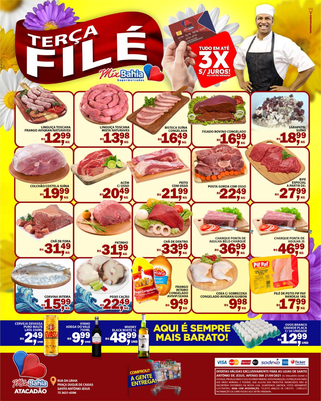 terça filé