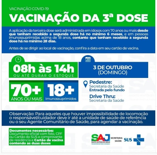 3ª dose