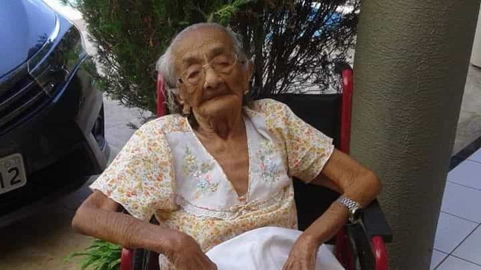 Morre a pessoa mais velha do Brasil