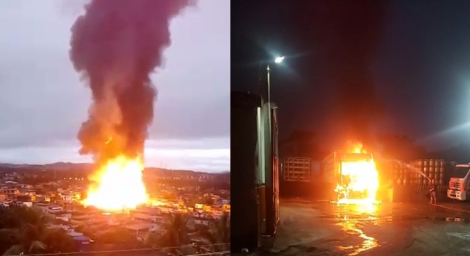 Depósito de gás explode em Gramacho no RJ; não houve feridos