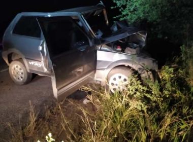Riachão do Jacuípe: Batida de veículos deixa uma pessoa morta e outra ferida