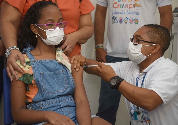 Prefeitura de Salvador começa a vacinar crianças neste sábado(15)