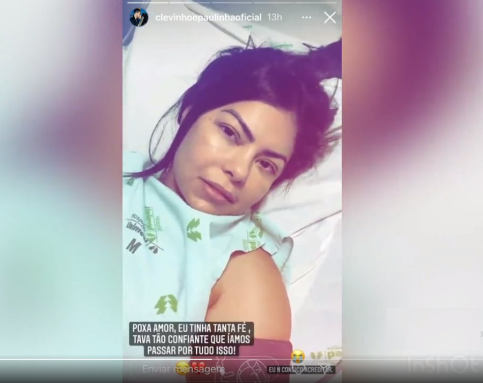 Viúvo de Paulinha Abelha compartilha vídeo da cantora no leito do hospital nos últimos dias de vida: 'Não consigo acreditar'