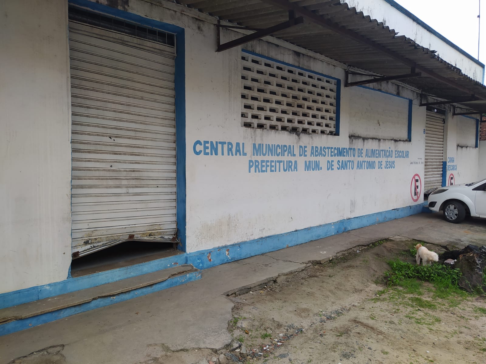 SAJ: Centro de Abastecimento de Alimentação Escolar é arrombado durante a madrugada desta quarta