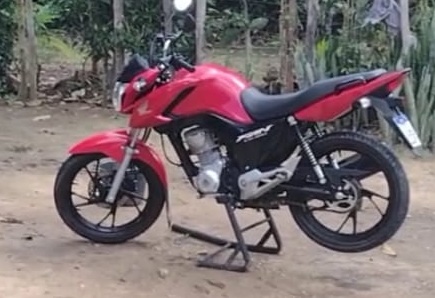 SAJ: moto tomada em assalto nas proximidades do posto Uirapuru