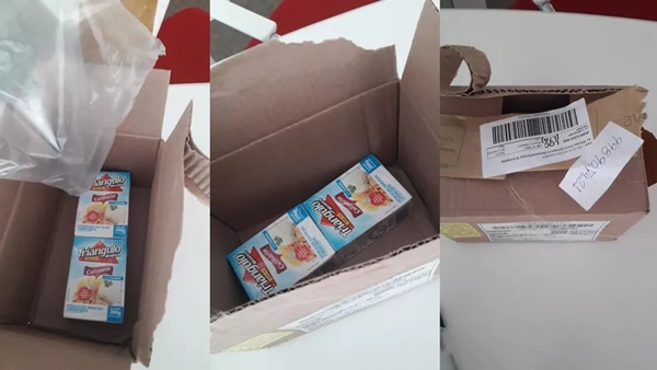 Homem compra iPhone de R$ 9 mil pela internet e recebe caixas de creme de leite