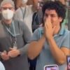 Vídeo: Homem viraliza ao participar de ‘chá revelação’ de harmonização facial