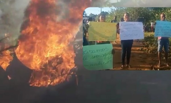 SAJ: moradores do Alto do Morro e Camaçari interditam estrada em reivindicação