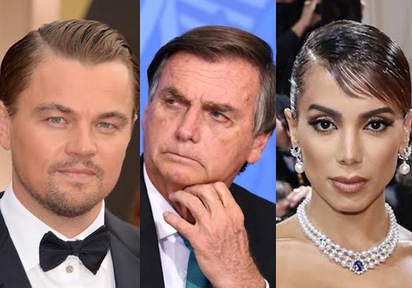Anitta afirma que Leonardo DiCaprio sabe mais da importância da Amazônia do que Bolsonaro