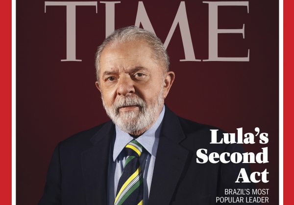 Lula é capa da Time: ‘retorna do exílio político com a promessa de salvar a nação’