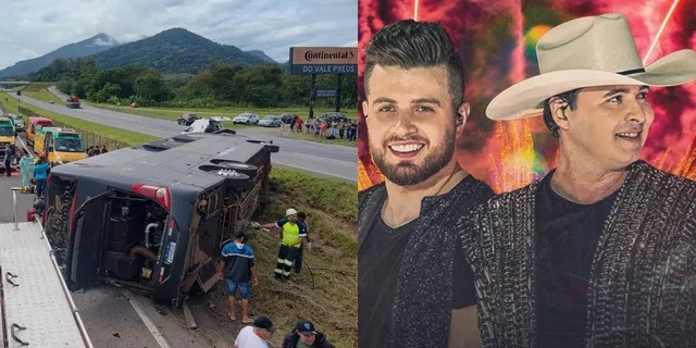 Sertanejo Aleksandro, da dupla com Conrado, morre em acidente de ônibus no interior de São Paulo