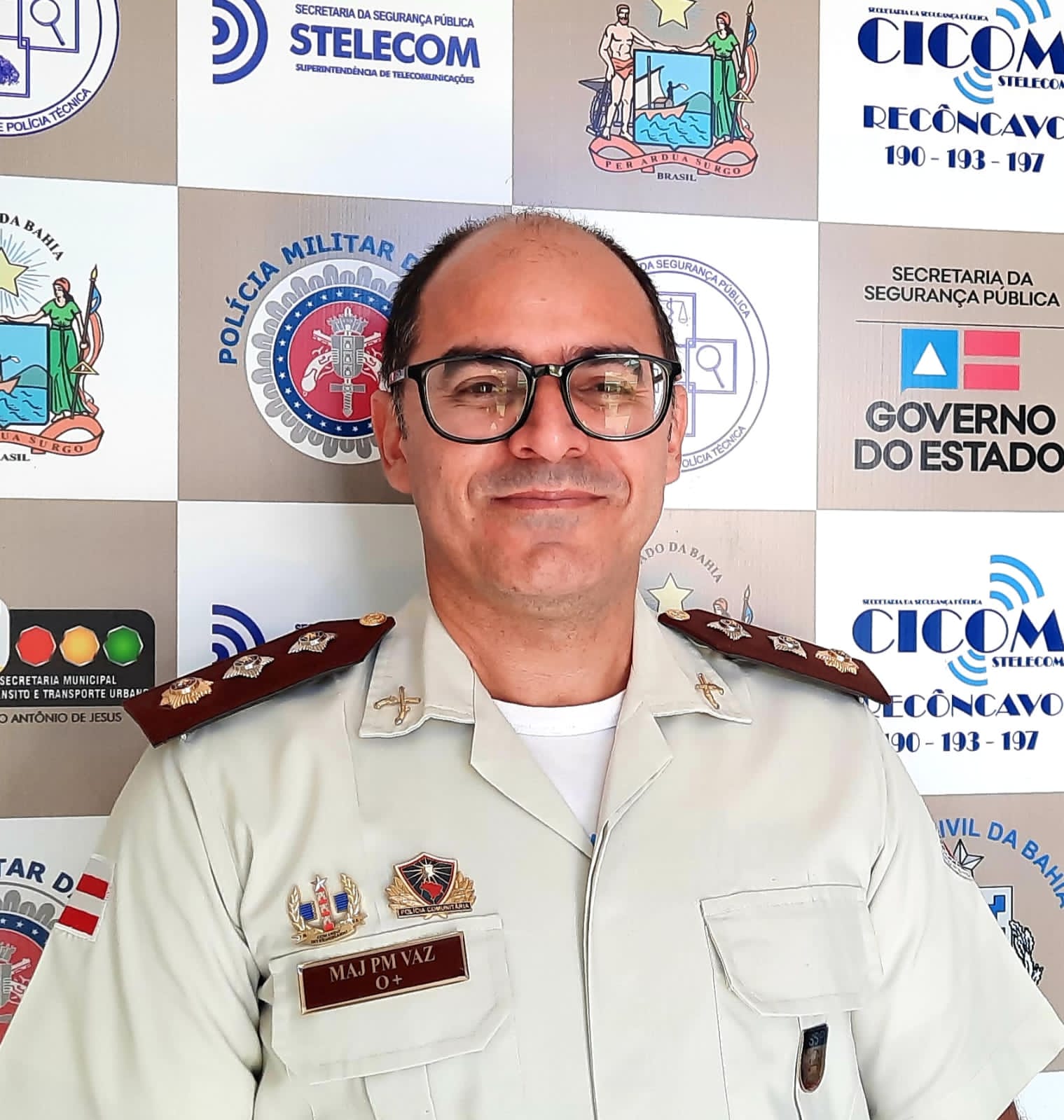SAJ: capitão José Carlos Vaz Souza Miranda é promovido ao posto de Major PM