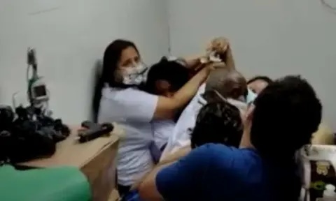 Enfermeira é agredida durante vacinação contra Covid-19 em Salvador