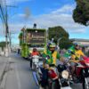 Carreata em prol de Bolsonaro sai pelas ruas de SAJ neste sábado(6)