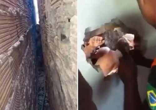 Criança de 5 anos é resgatada depois de ficar presa entre paredes de duas casas em Salvador