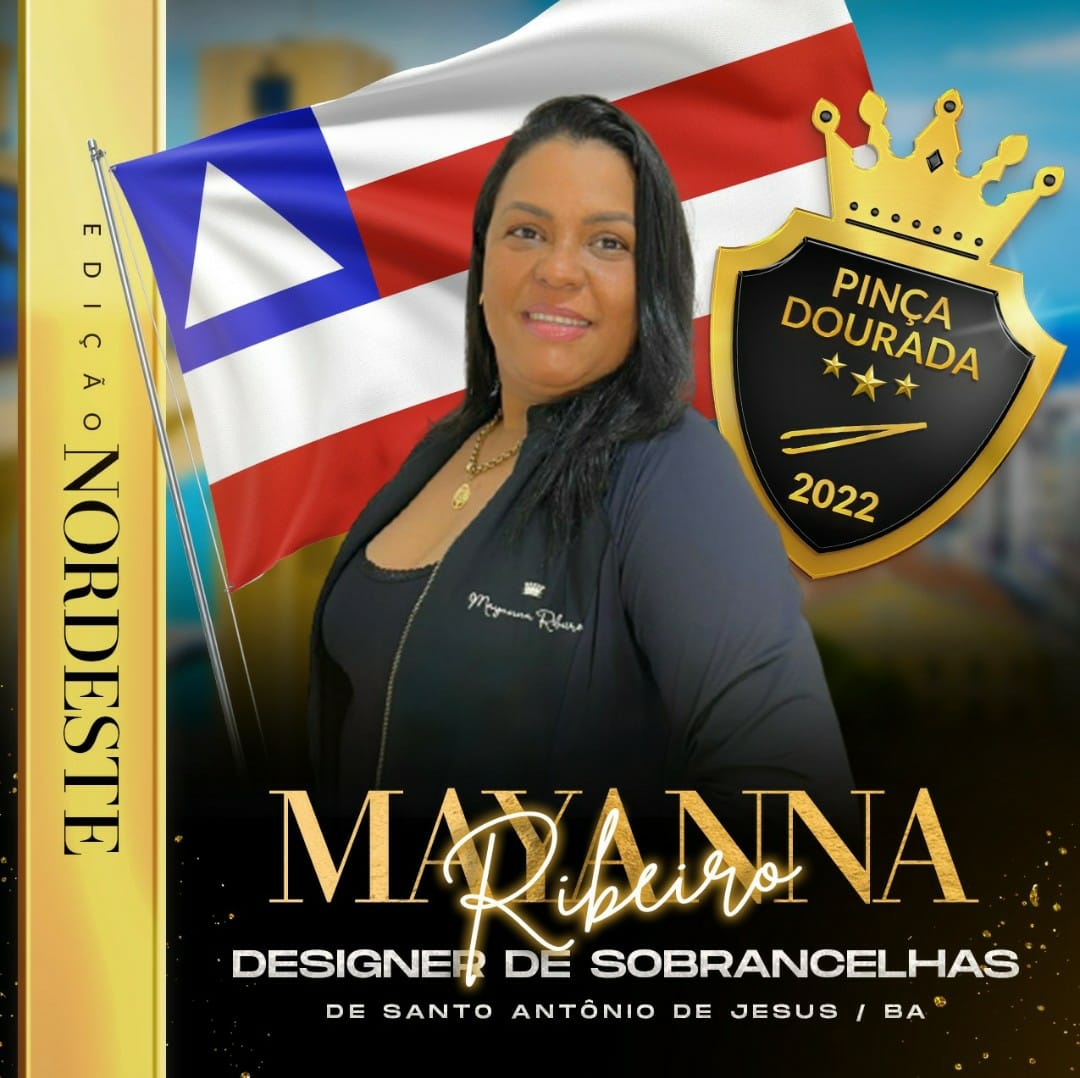 Designer de sobrancelhas Mayanna Ribeiro