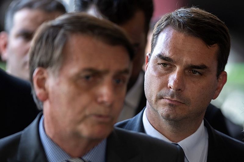 Bolsonaro e Flávio