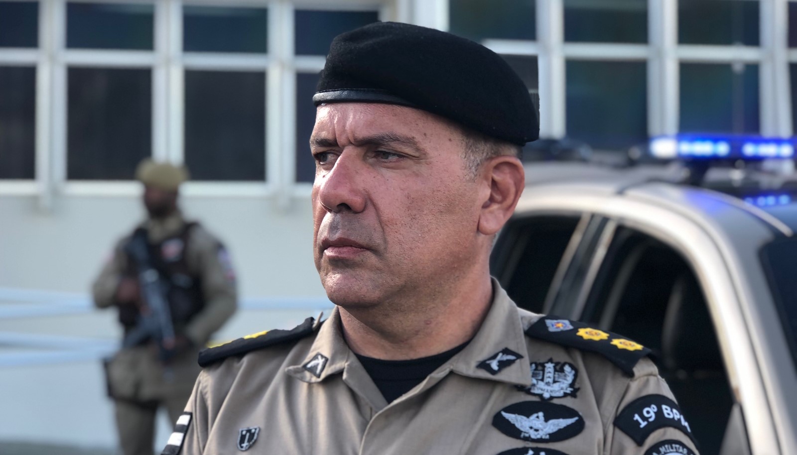 Coronel Souza Junior, da 60ª Companhia de Polícia Militar de Gandu