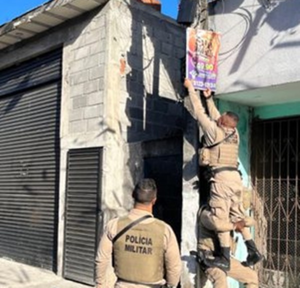 PM apreende câmeras em Lauro de Freitas