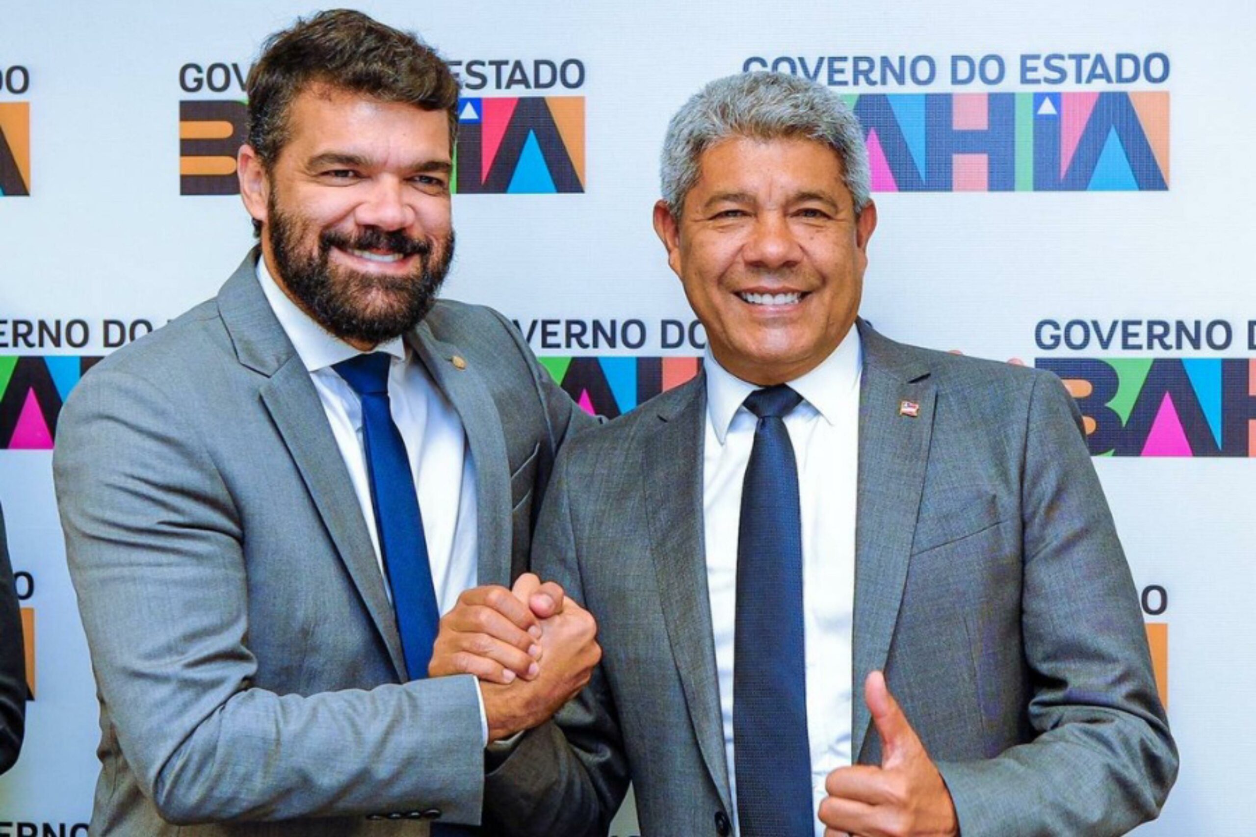 Rogério Andrade e Jerônimo Rodrigues
