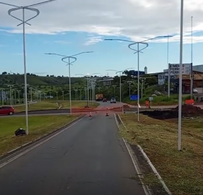 Alça de ligação na Praia do Dendê é interditada