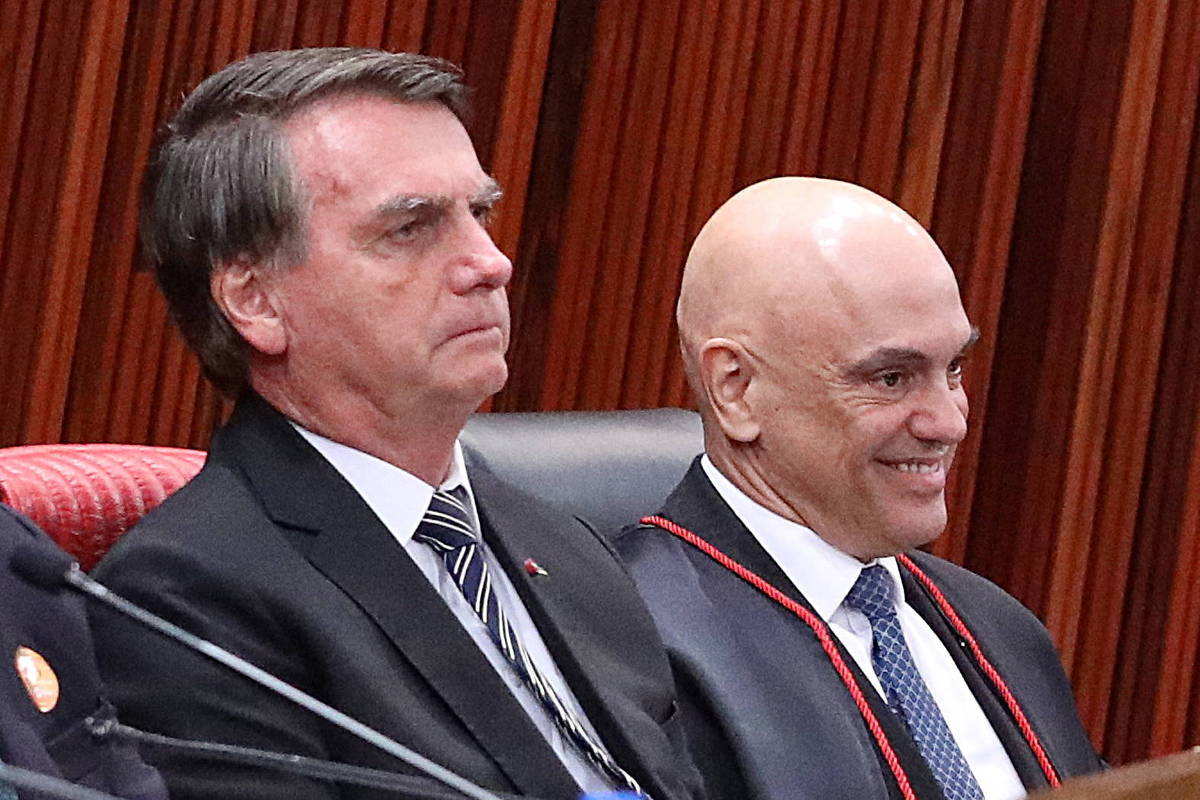 bolsonaro e alexandre de moraes
