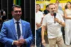 Após passar anos ensaiando apoio a Jerônimo, Ednaldo deve receber Flávio Bolsonaro em Cruz das Almas
