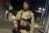 Vídeo mostra policial militar dando tapa no rosto de mulher durante abordagem