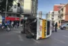 Sete crianças ficam feridas após colisão entre ônibus e van escolar no RS