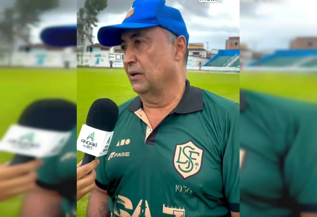 Técnico da Seleção de Santo Antônio de Jesus, Marcos Correia