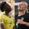 Brasil reencontra Noruega nas oitavas da Copa após 28 anos; Haaland é o principal destaque dos europeus