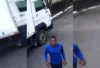Imagens registram fuga de homem após capotamento de carro roubado em SAJ