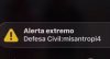 Defesa Civil fala em possível "ataque hacker" após alerta extremo a celulares com palavra “misantropia”