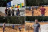 Benon Cardoso visita obra da creche do Lacrim e destaca andamento dos serviços: “Estamos a todo vapor”