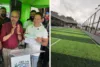Igor Pinho entrega quadra esportiva em Aratuba e anuncia maratona de inaugurações em Vera Cruz