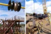 Montagem de equipamentos para obras da Ponte Vera Cruz-Salvador avança em estaleiro