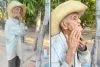 Idoso de 92 anos impressiona ao fazer a barba sem espelho e vídeo viraliza nas redes sociais