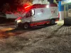 Caminhoneiro fica gravemente ferido após caminhão carregado de bananas tombar na BR-420
