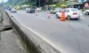 Afundamento de pista interdita trecho da BR-324 em Simões Filho