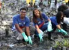 Estudantes plantam 3 mil mudas de mangue ao redor do VLT no Subúrbio Ferroviário de Salvador